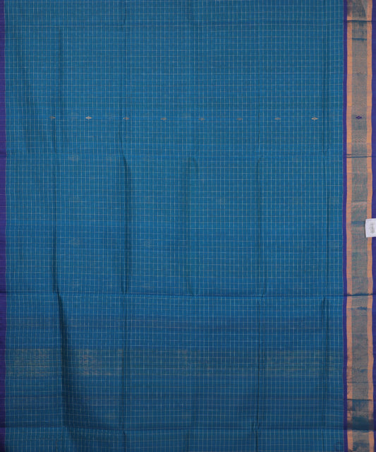 Pine color handloom venkatagiri cotton saree