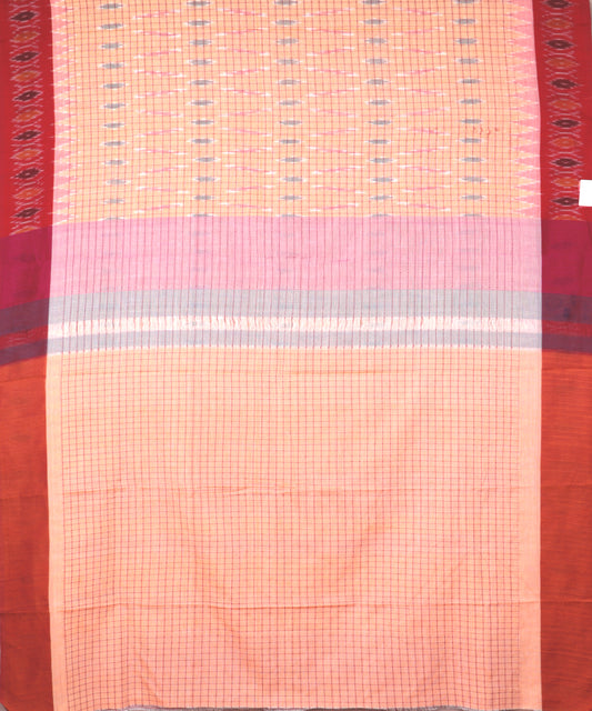 Royal yellow pochampally mercerised muthyampet cotton saree