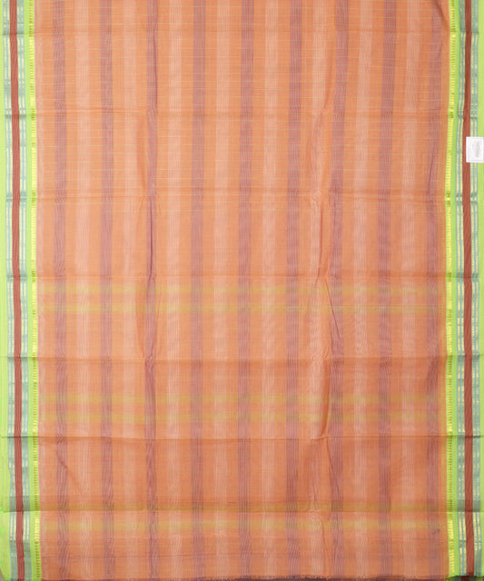 Multi-color handloom narayanpet cotton saree