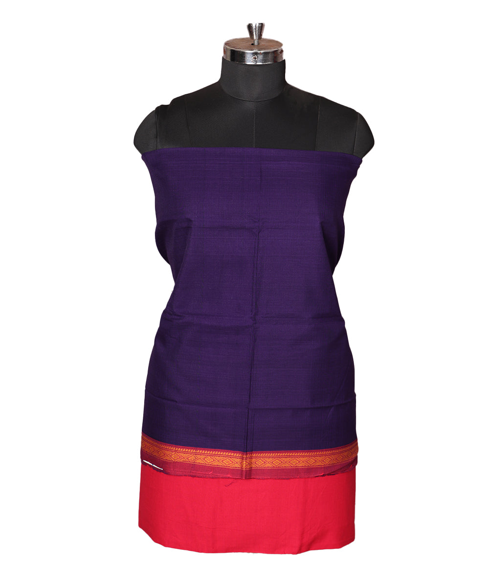 Multi-color handloom narayanpet suit