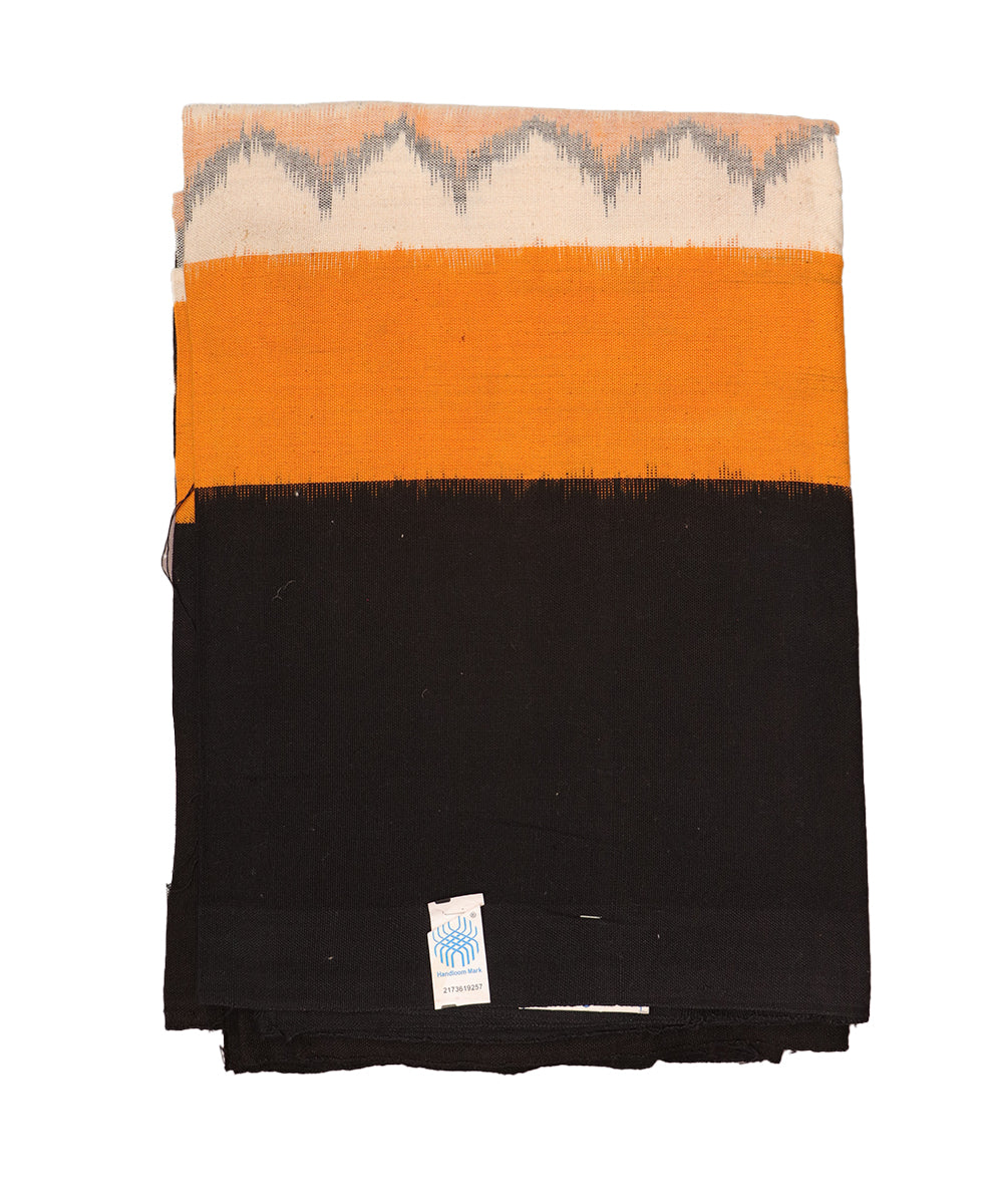 Handwoven ikat single cot bedsheet