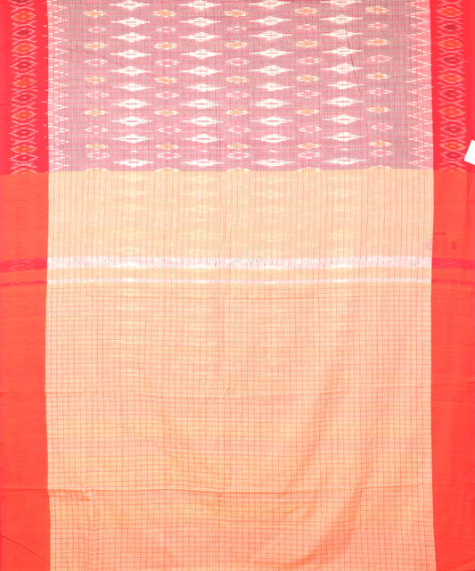 Multi-shade pochampally mercerised muthyampet cotton saree