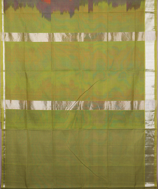 Multi-color handloom venkatagiri cotton saree