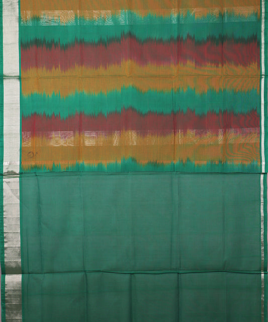Multi-color handloom venkatagiri cotton saree