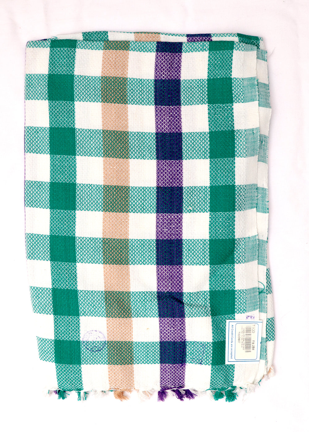 Handwoven cotton towels