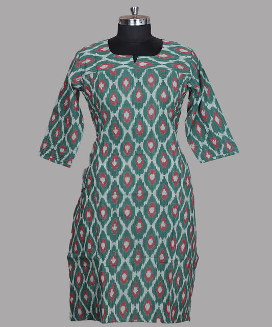 Handloom pochampally ikat long top