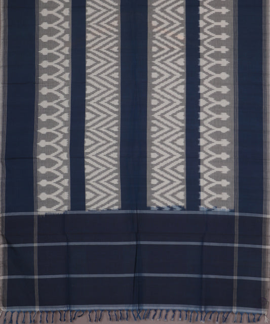 Gray color handloom cotton dupatta