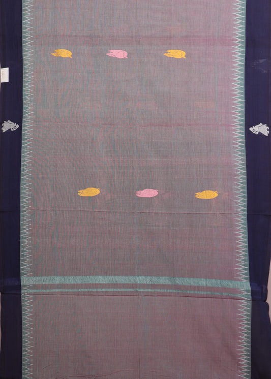 Multi shade color gollabhama cotton saree