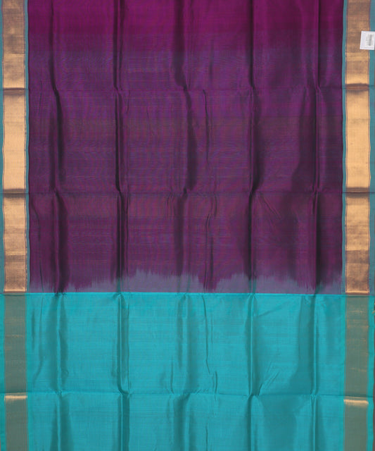 Lollipop violet color handloom madhavaram sico saree