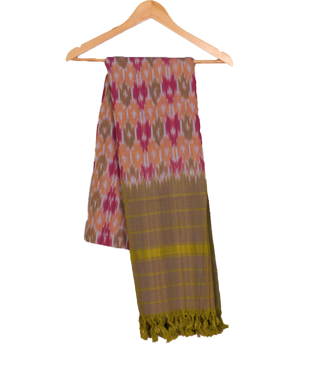 Handloom Tie & Dye woolen stoles