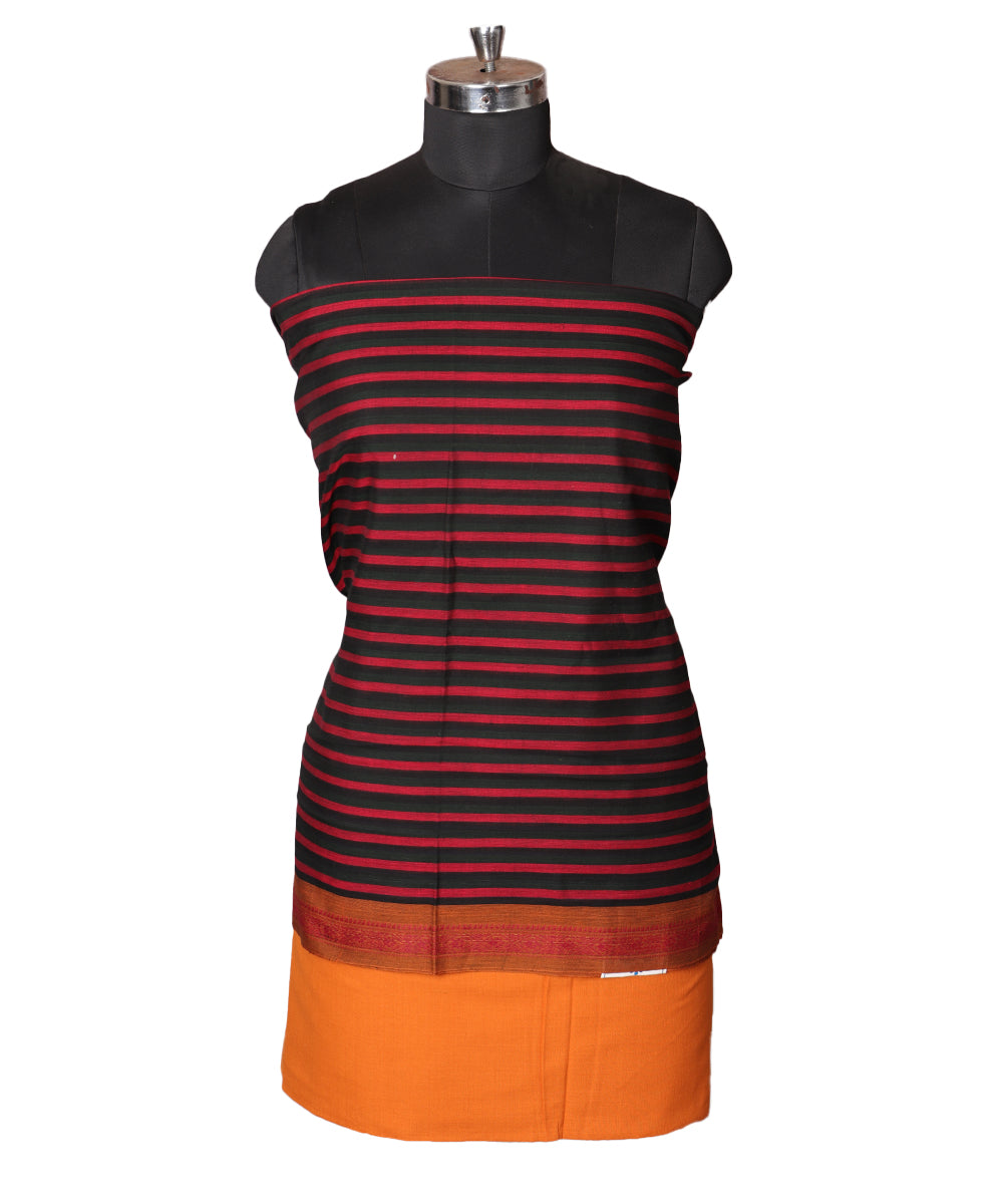 Multi-color handloom narayanpet suit