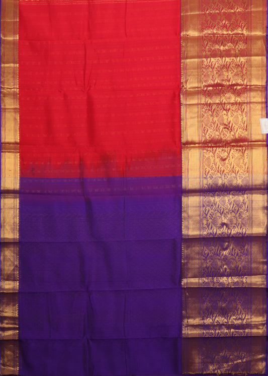 Red color handloom chirala sico saree