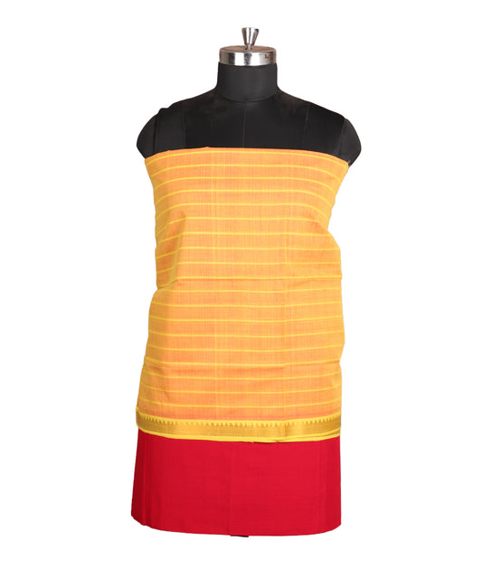 Handloom mangalagiri cotton suit