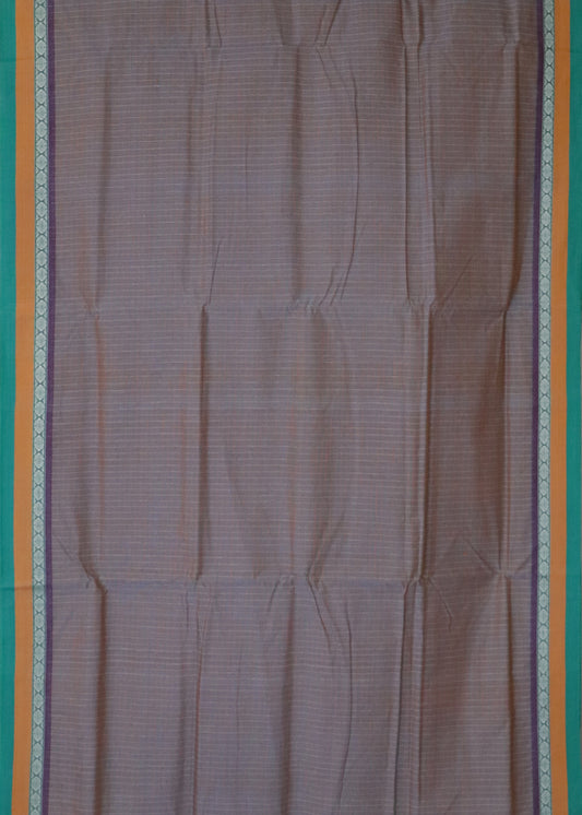 Multi-shade color narayanpet 9 yards cotton saree