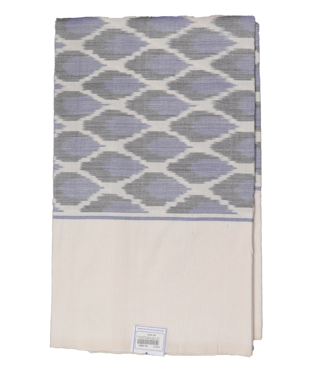 Handwoven pochampally ikat double cot bedsheet