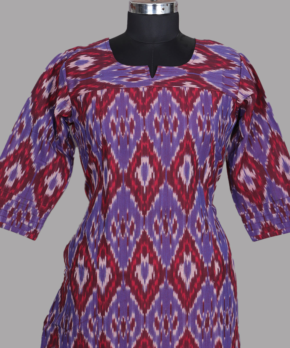 Handloom pochampally ikat long top