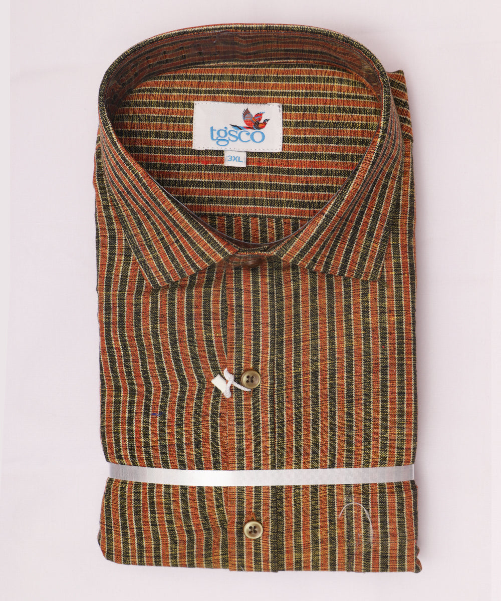 Multi-color handloom pochampally shirt