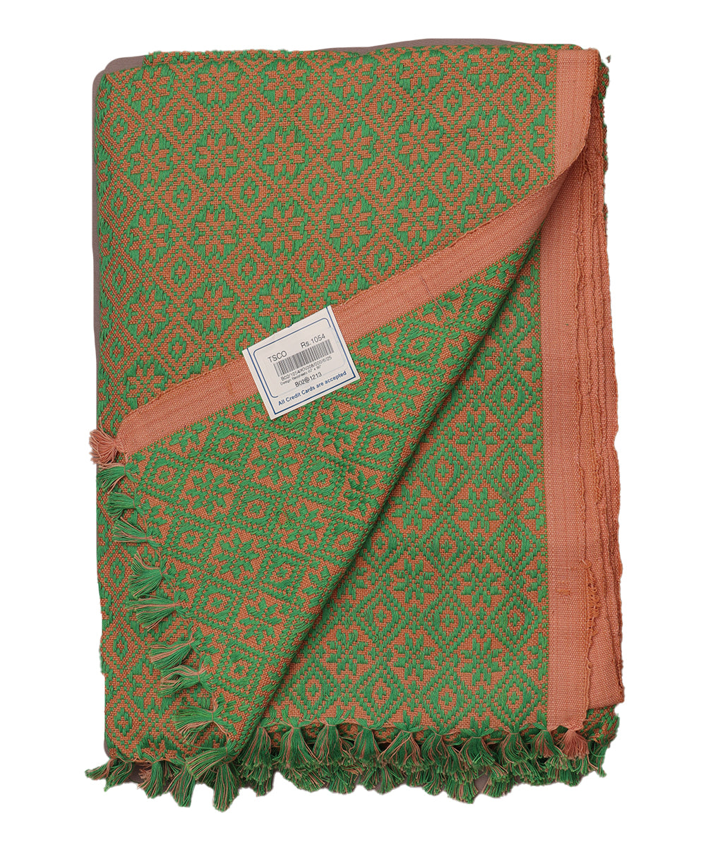 Handwoven double cot karimnagar bedsheet