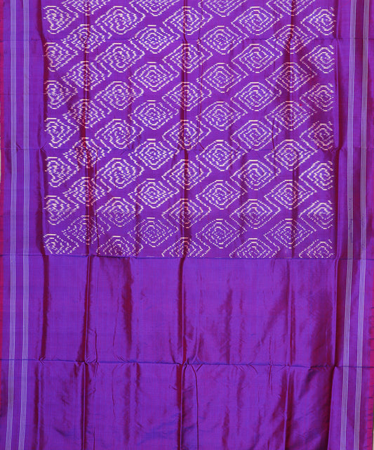 Multi-shade color handloom rajkot silk saree