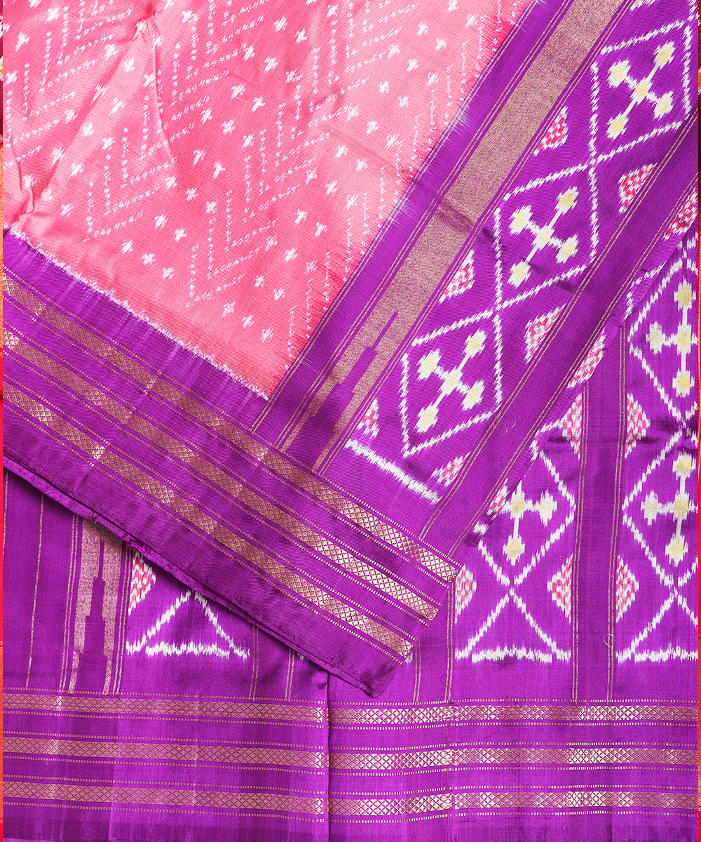 Indian color handloom rajkot silk saree