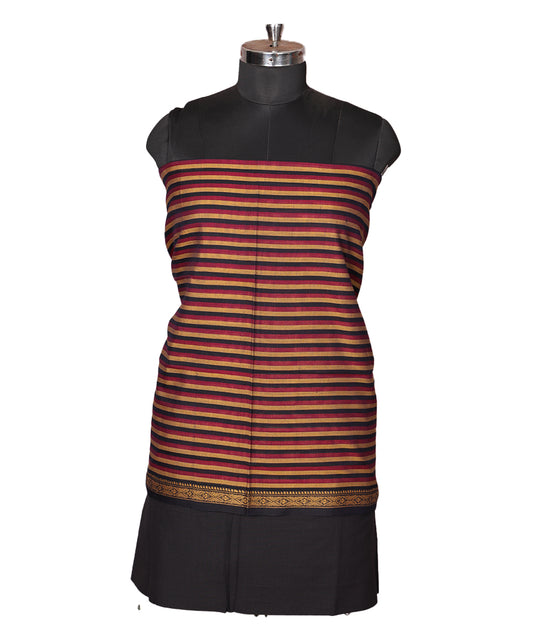 Multi-color handloom narayanpet suit