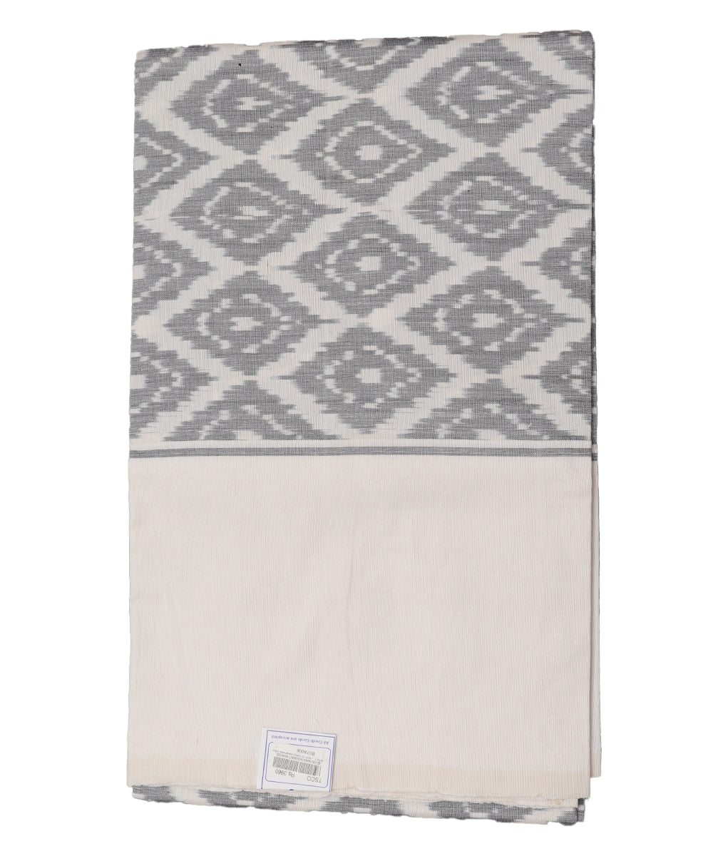Handwoven pochampally ikat double cot bedsheet