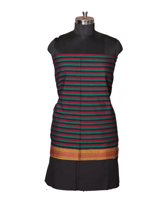 Multi-color handloom narayanpet suit