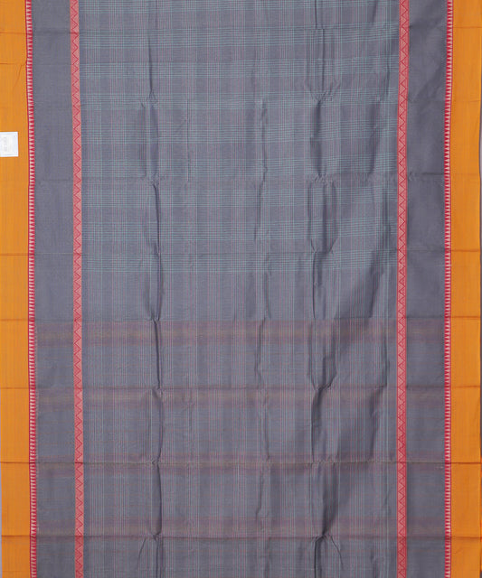 Independence blue color handloom narayanpet cotton saree