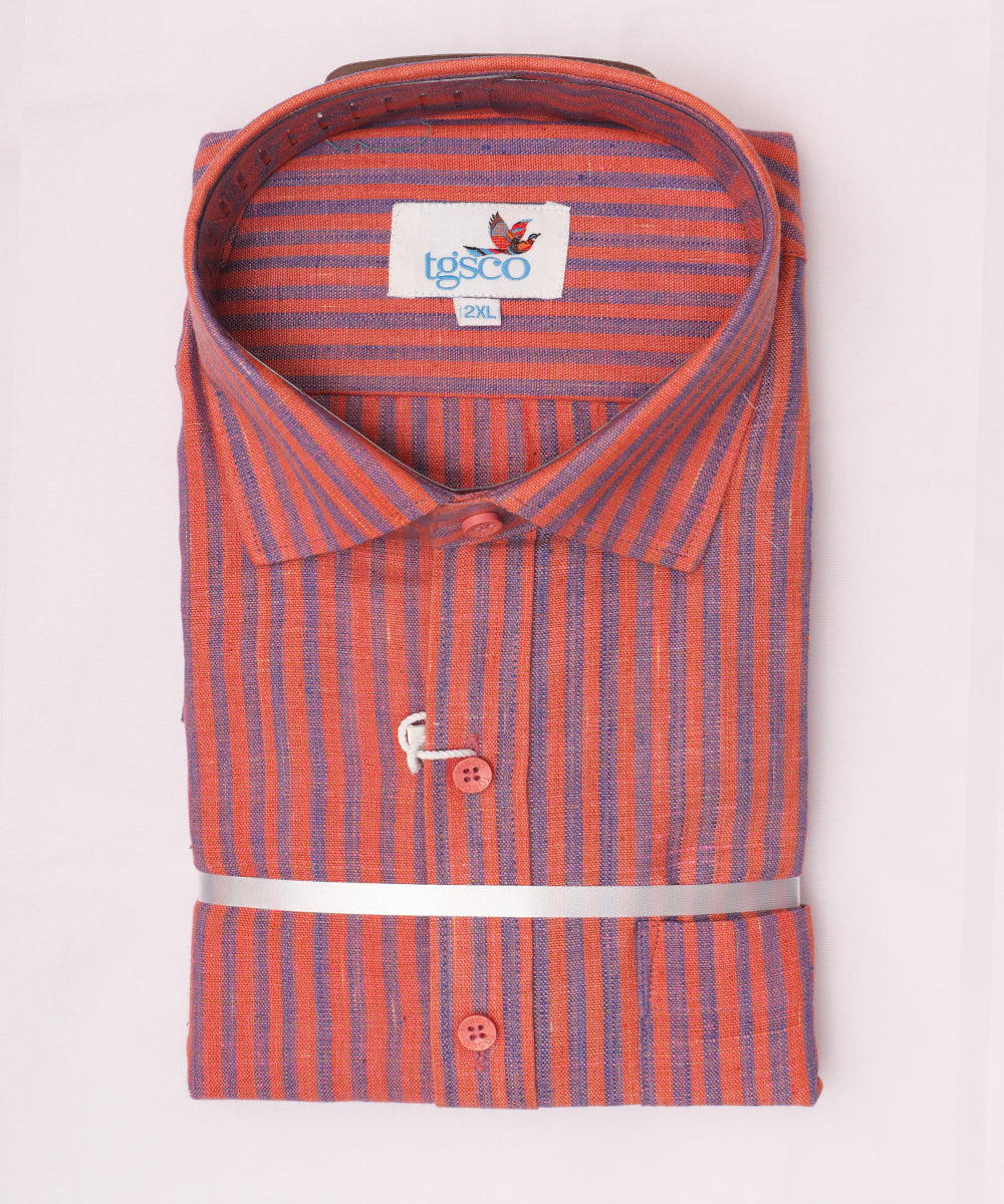 Multi-color handloom pochampally shirt