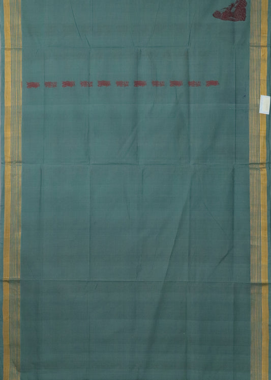 Turkish handloom Rajahmundry fancy cotton saree
