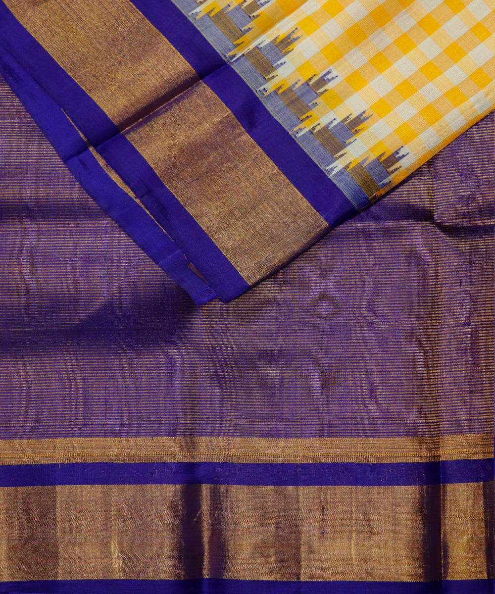 Multi-color handloom Gadwal Silk saree