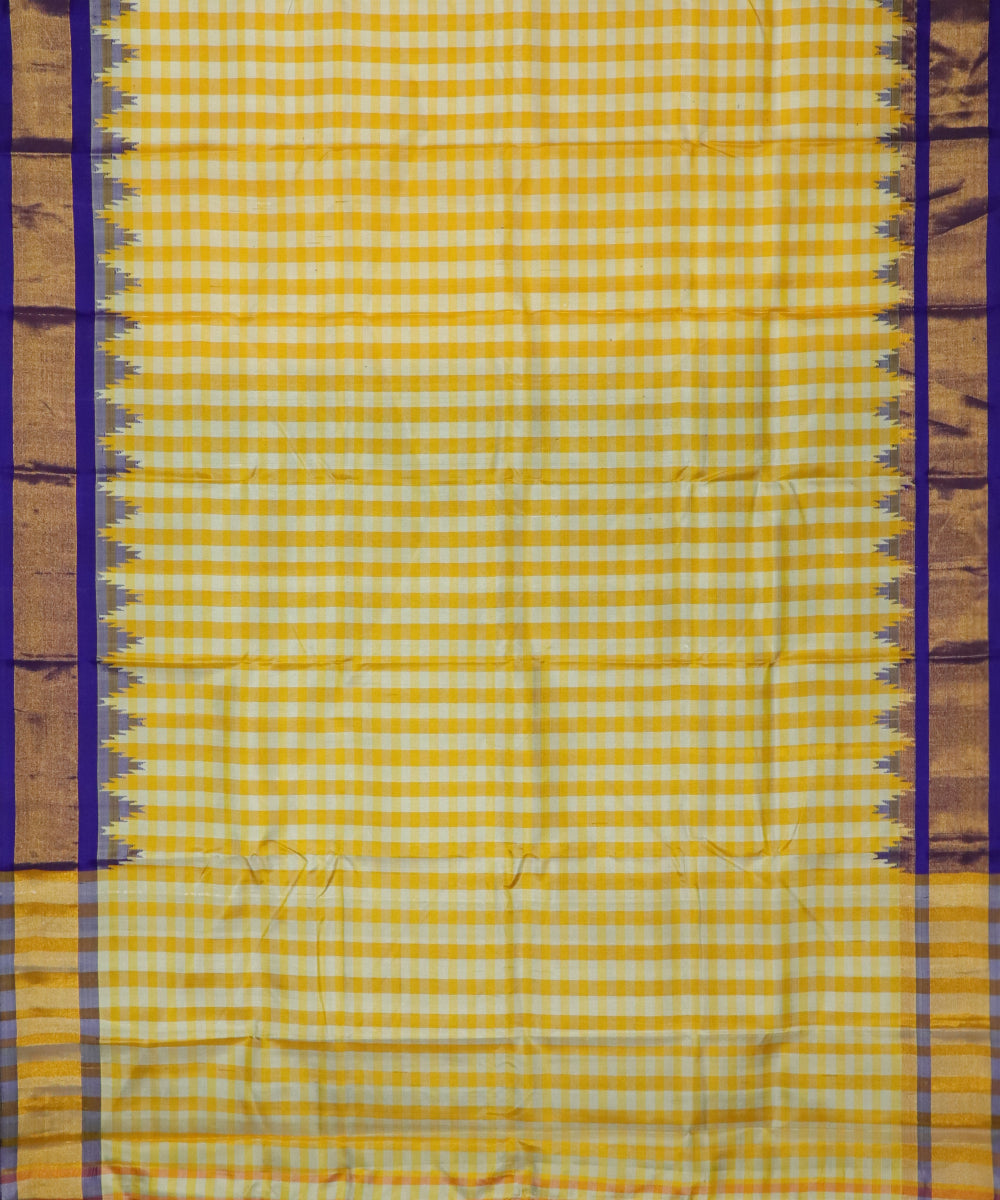 Multi-color handloom Gadwal Silk saree
