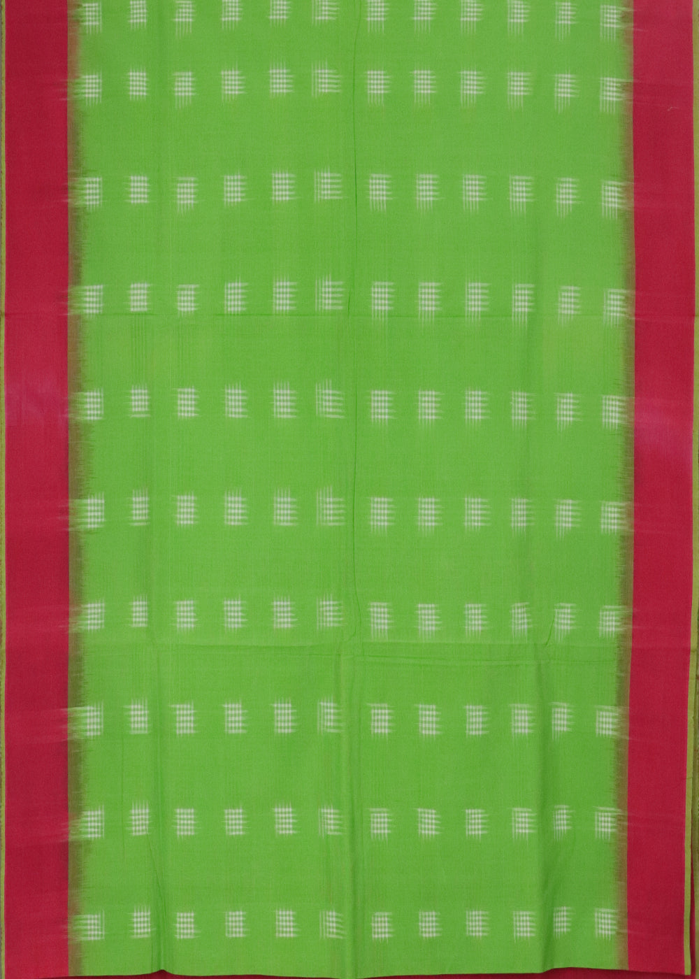 Green color pochampally cotton saree