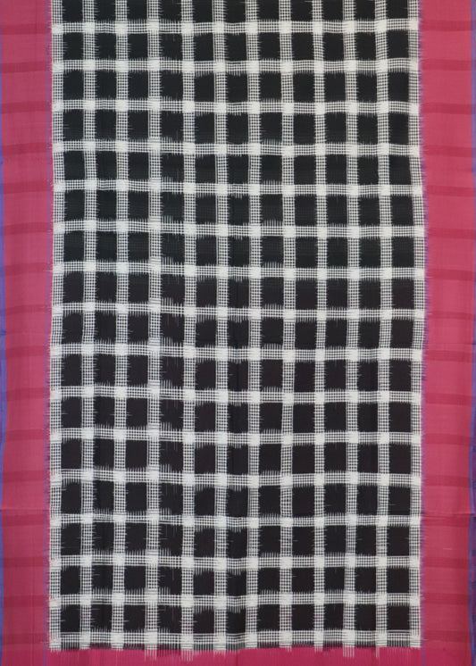 Multi-color pochampally cotton saree