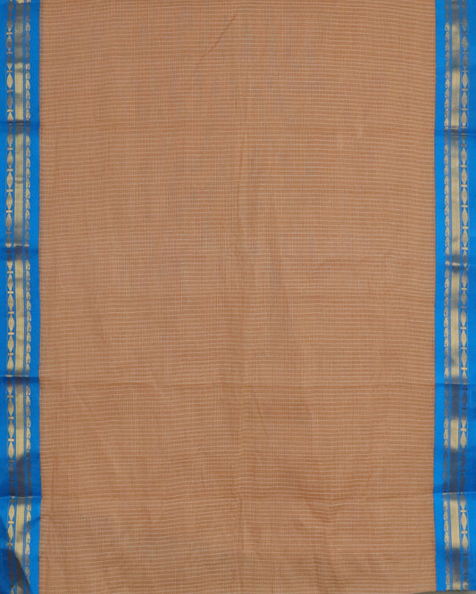 Cider color Gadwal cotton saree
