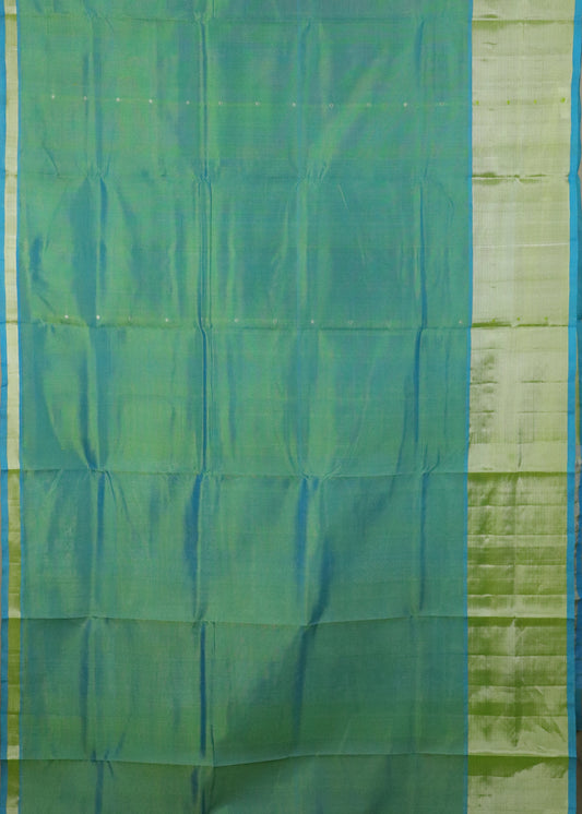 Multi shade color handloom venkatagiri sico saree