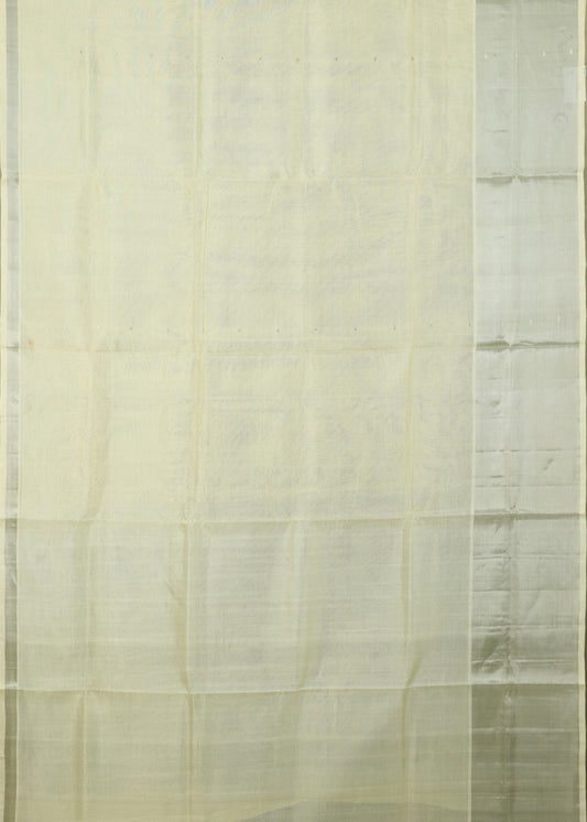 Peach color handloom venkatagiri sico saree