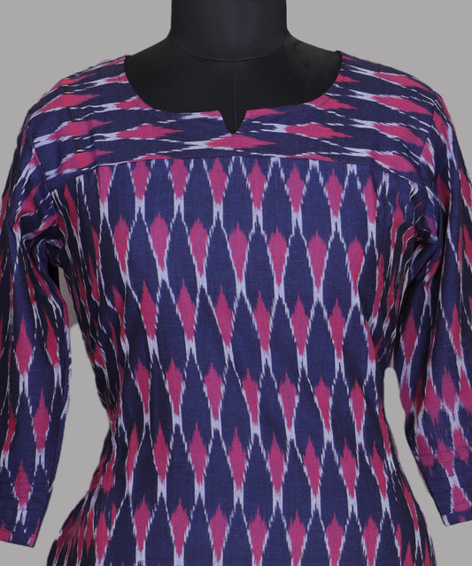 Handloom pochampally ikat long top