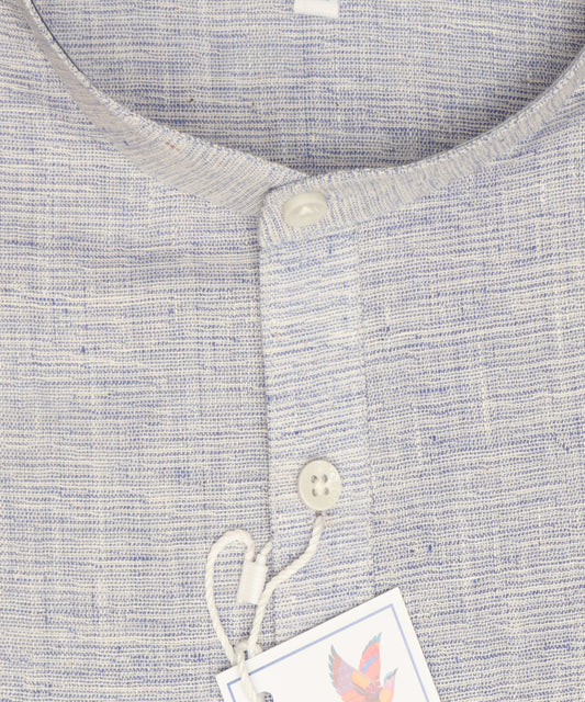 Handloom Men’s Khadi Short Kurta – Half Sleeves