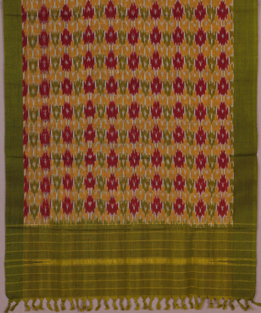 Handloom Tie & Dye woolen stoles