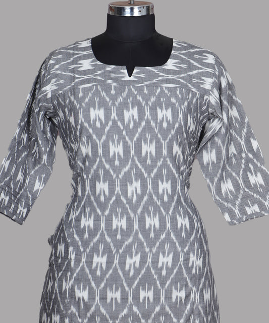 Handloom pochampally ikat long top