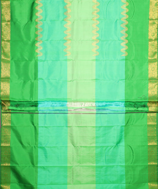 Multi-color handloom trilinga silk saree