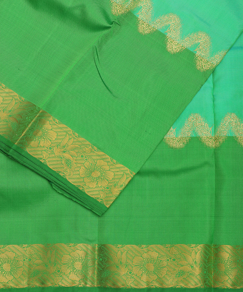 Multi-color handloom trilinga silk saree