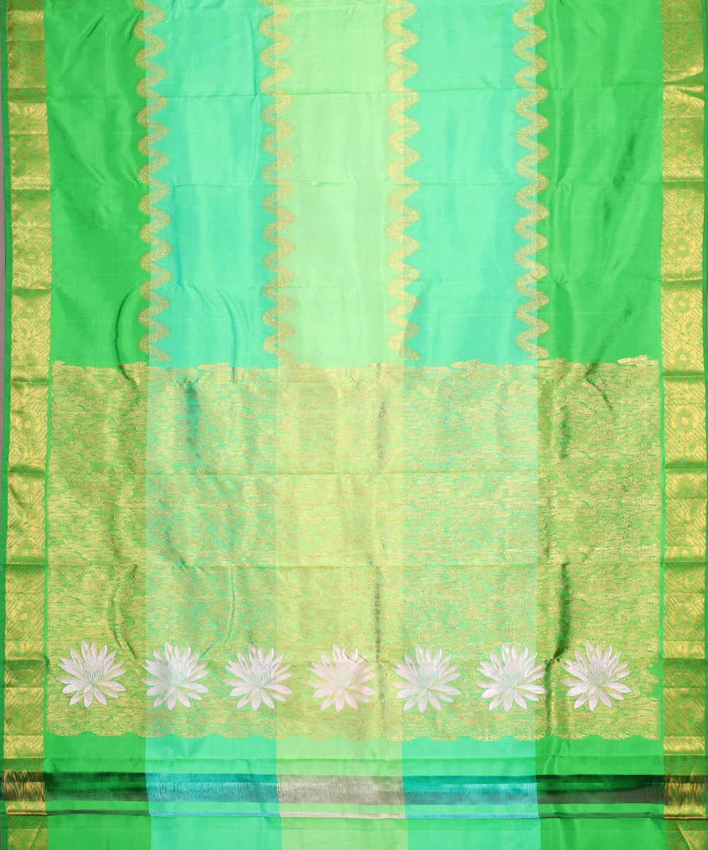 Multi-color handloom trilinga silk saree