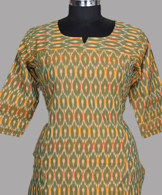 Handloom pochampally ikat long top