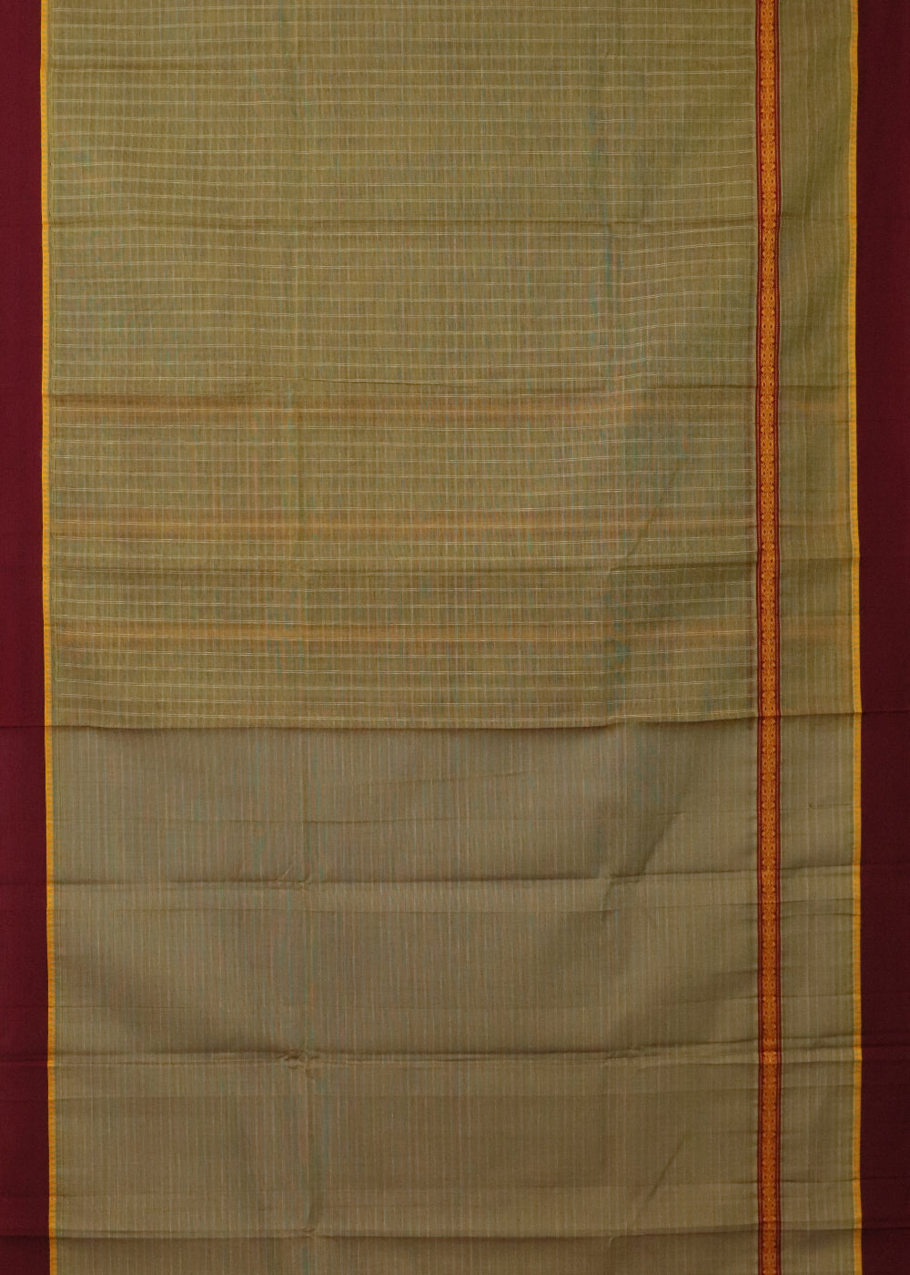 Coffee brown color handloom narayanpet cotton saree