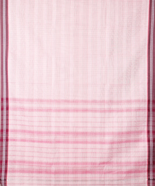 Lemonade pink color handloom narayanpet cotton saree