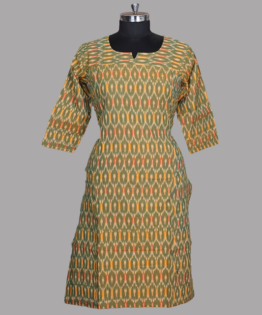 Handloom pochampally ikat long top