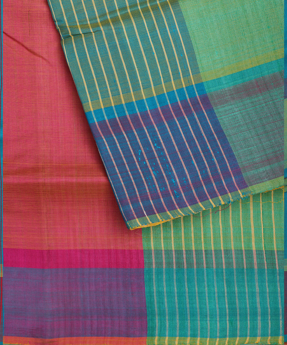 Tuscany yellow color handloom tussar silk saree