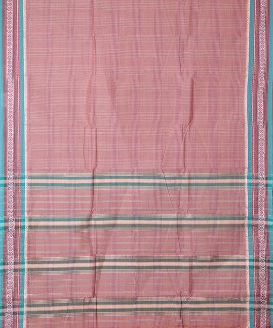 Multi-shade color handloom narayanpet cotton saree
